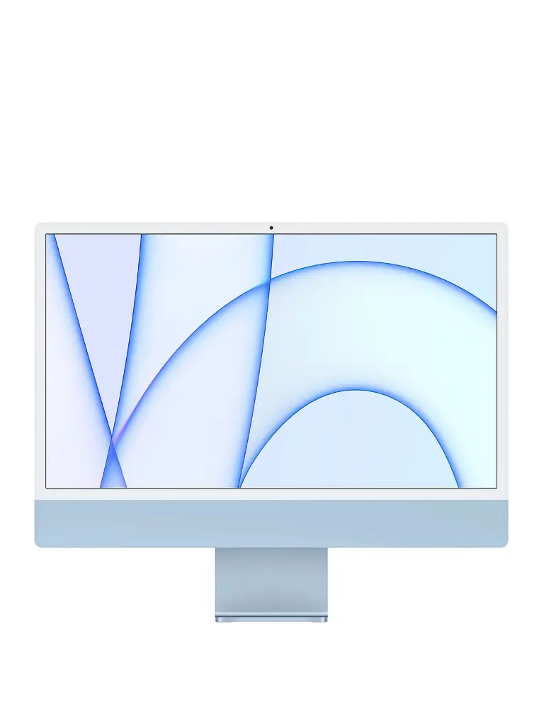 24-INCH IMAC WITH RETINA 4.5K DISPLAY: APPLE M3 CHIP WITH 8‑CORE CPU AND 8‑CORE GPU, 256GB SSD - BLUE