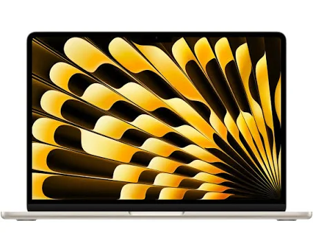 13-INCH MACBOOK AIR: APPLE M2 CHIP WITH 8-CORE CPU AND 10-CORE GPU, 8GB MEMORY, 512GB - STARLIGHT