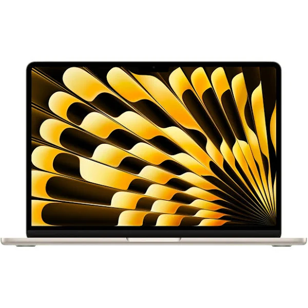 13-INCH MACBOOK AIR: APPLE M3 CHIP WITH 8-CORE CPU AND 10-CORE GPU, 16GB MEMORY, 512GB SSD - STARLIGHT