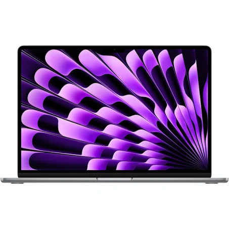 15-INCH MACBOOK AIR: APPLE M3 CHIP WITH 8-CORE CPU AND 10-CORE GPU, 8GB MEMORY, 256GB SSD - SPACE GREY