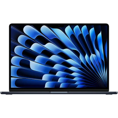 15-INCH MACBOOK AIR: APPLE M3 CHIP WITH 8-CORE CPU AND 10-CORE GPU, 8GB MEMORY, 256GB SSD - MIDNIGHT