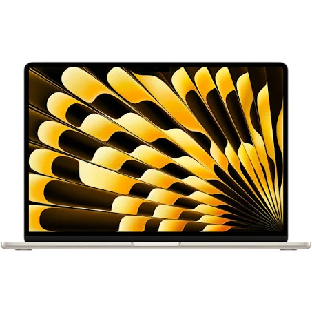 15-INCH MACBOOK AIR: APPLE M3 CHIP WITH 8-CORE CPU AND 10-CORE GPU, 8GB MEMORY, 256GB SSD - STARLIGHT