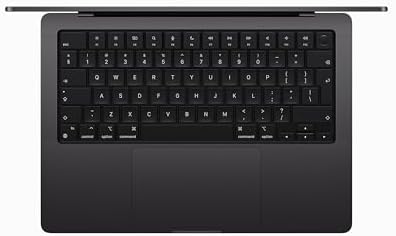 14-INCH MACBOOK PRO: APPLE M3 PRO CHIP WITH 12‑CORE CPU AND 18‑CORE GPU, 18GB MEMORY,  1TB SSD - SPACE BLACK