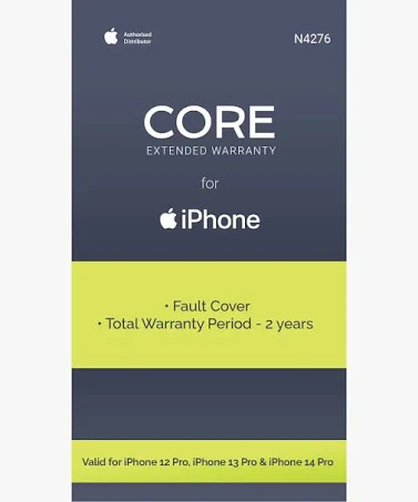 EXTENDED WARRANTY: IPHONE 12 PRO, 13 PRO, 14 PRO