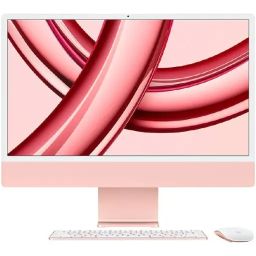 [MQRD3SO/A] 24-INCH IMAC WITH RETINA 4.5K DISPLAY: APPLE M3 CHIP WITH 8‑CORE CPU AND 8‑CORE GPU, 256GB SSD - PINK