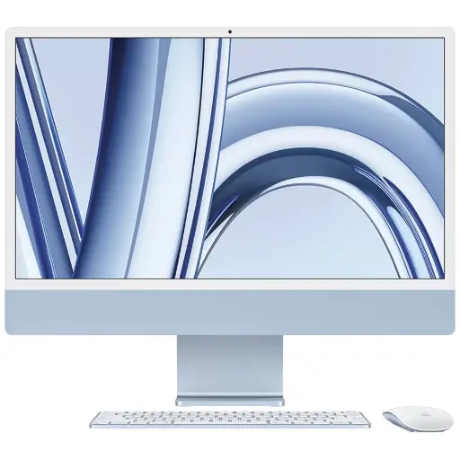[MQRR3SO/A] 24-INCH IMAC WITH RETINA 4.5K DISPLAY: APPLE M3 CHIP WITH 8‑CORE CPU AND 10‑CORE GPU, 512GB SSD - BLUE