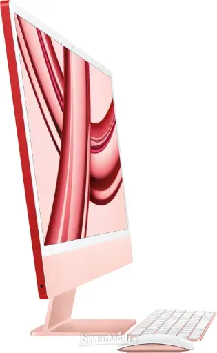 [MQRU3SO/A] 24-INCH IMAC WITH RETINA 4.5K DISPLAY: APPLE M3 CHIP WITH 8‑CORE CPU AND 10‑CORE GPU, 512GB SSD - PINK