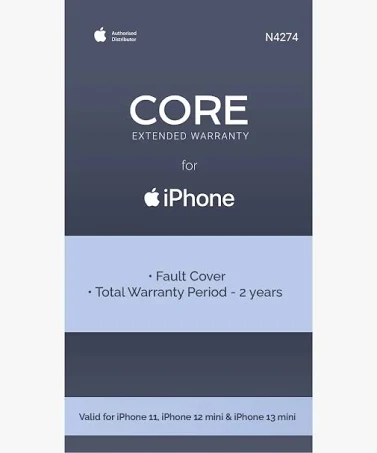 [N4274] EXTENDED WARRANTY: IPHONE 11, 12 MINI & 13 MINI