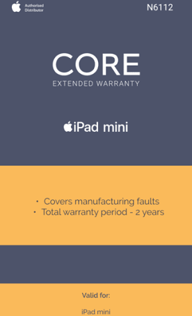 EXTENDED WARRANTY: IPAD MINI